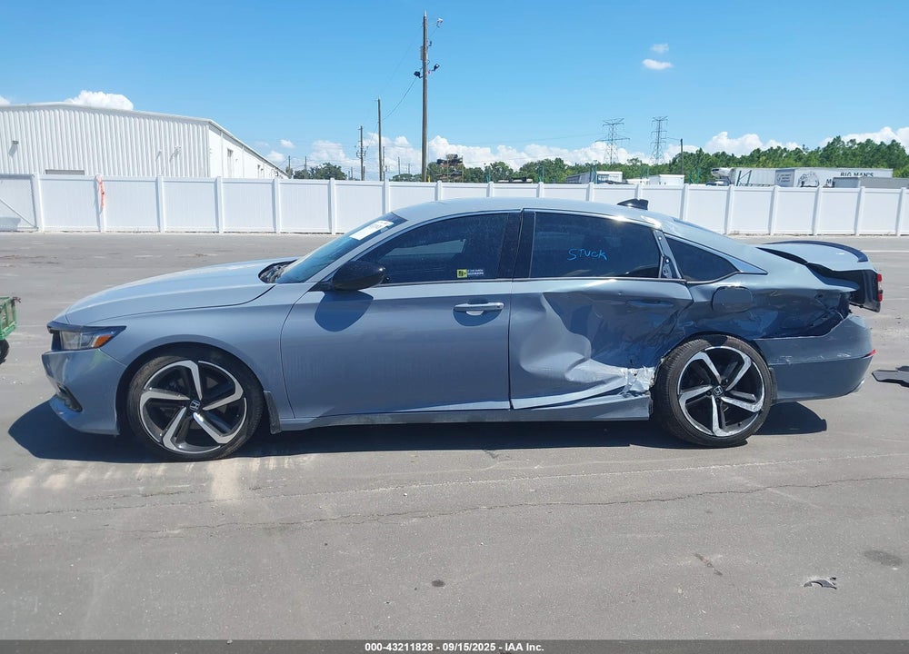 2022 HONDA ACCORD SPORT VIN: 1HGCV1F39NA041736