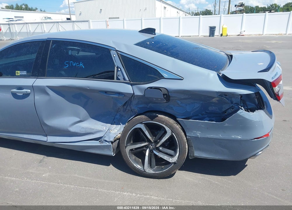 2022 HONDA ACCORD SPORT VIN: 1HGCV1F39NA041736