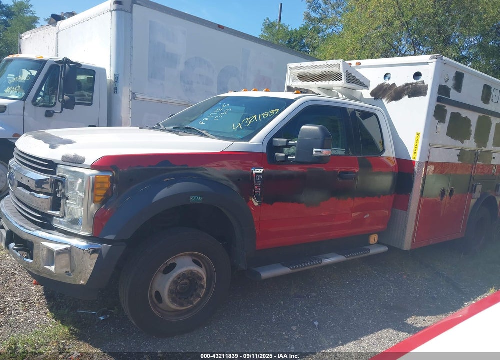 2017 FORD F-550 CHASSIS XLT VIN: 1FD0X5HT4HEC91216