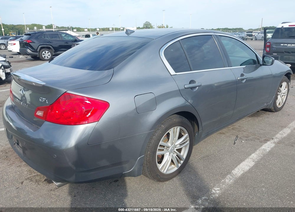 2010 INFINITI G37X VIN: JN1CV6AR3AM457574