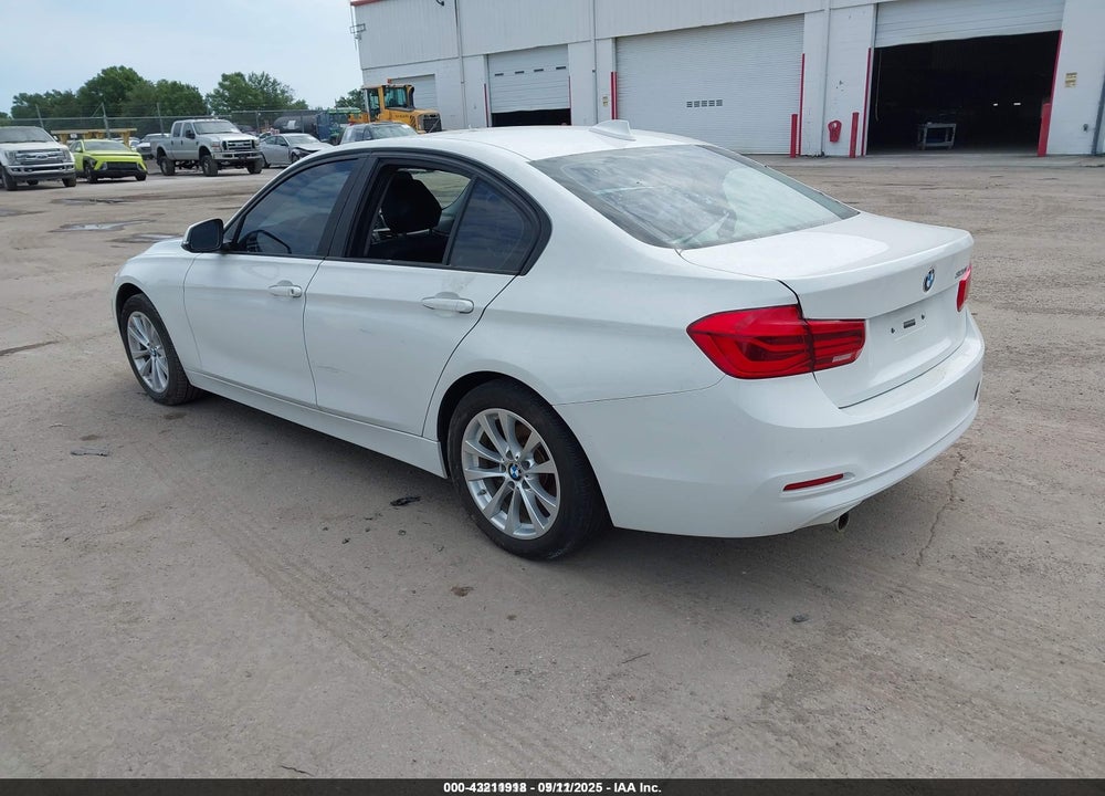 2017 BMW 320I VIN: WBA8E1G51HNU12483