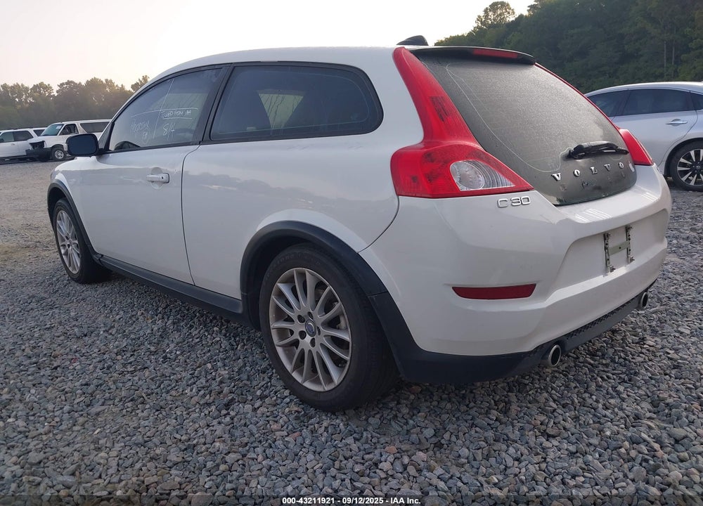 2011 VOLVO C30 VIN: YV1672MK7B2235476