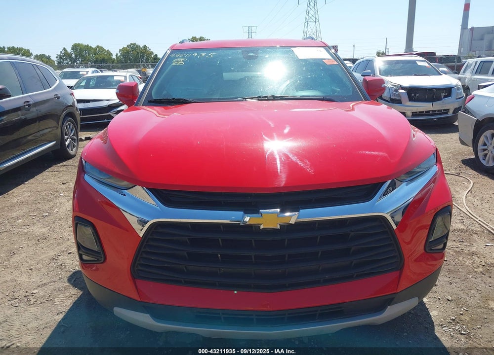 2021 CHEVROLET BLAZER FWD 2LT VIN: 3GNKBCRS1MS535305