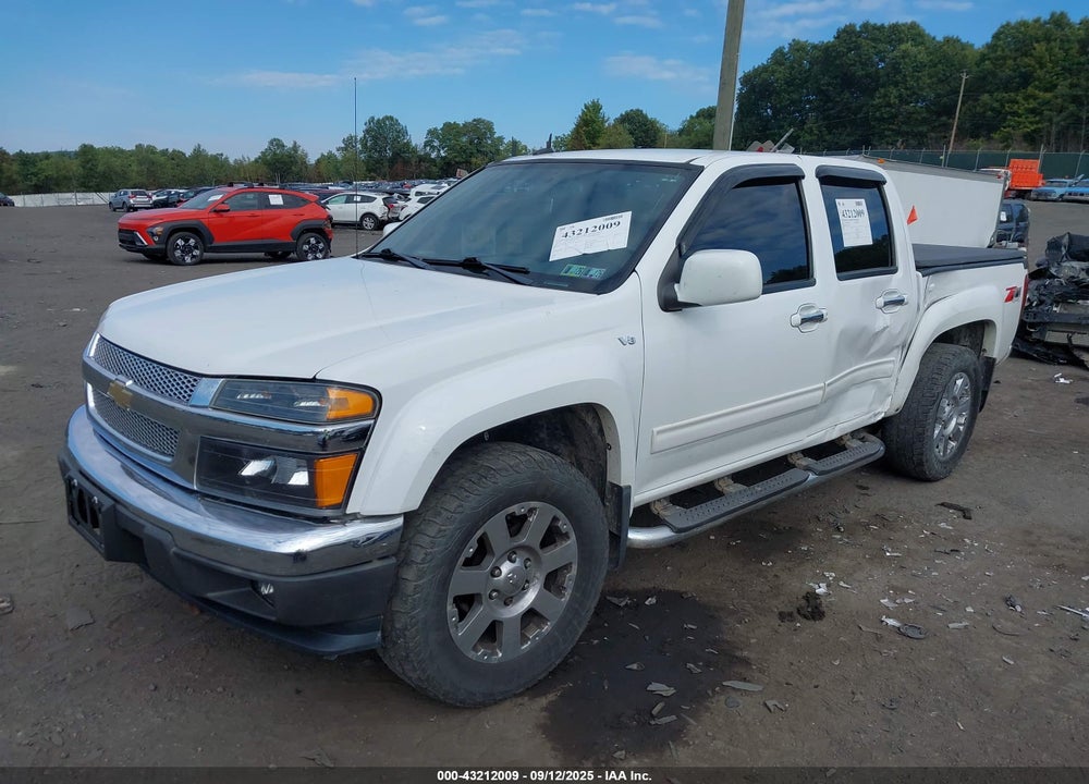 2012 CHEVROLET COLORADO VIN: 1GCHTDFP4C8122713