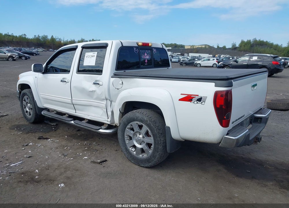 2012 CHEVROLET COLORADO VIN: 1GCHTDFP4C8122713