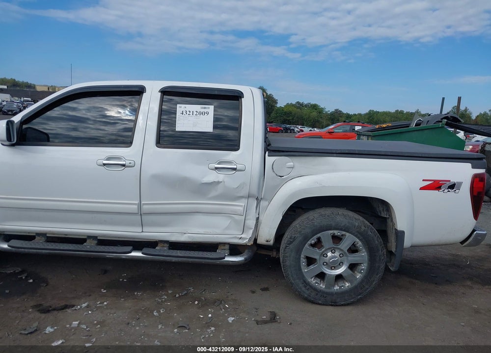 2012 CHEVROLET COLORADO VIN: 1GCHTDFP4C8122713