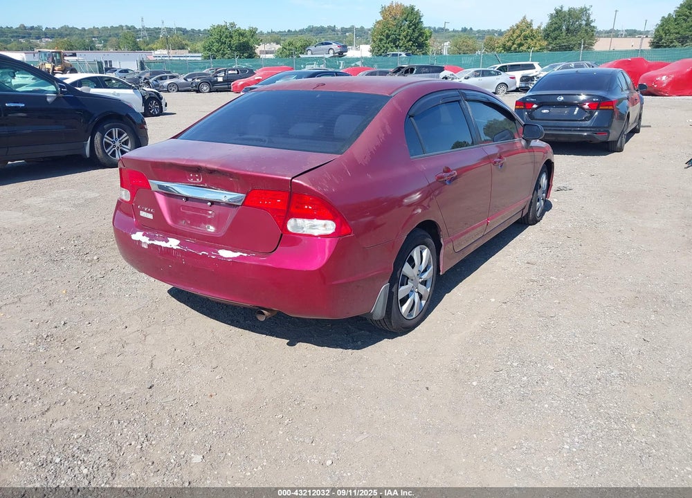 2009 HONDA CIVIC VIN: 2HGFA16599H348552