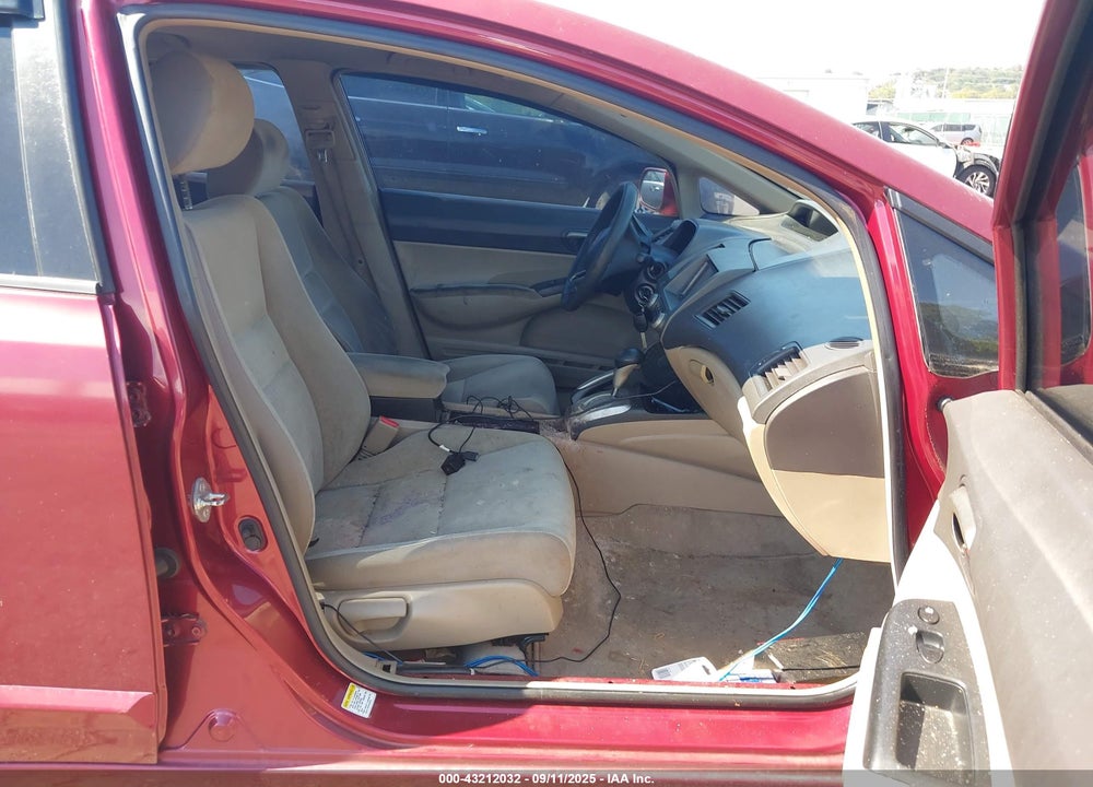 2009 HONDA CIVIC VIN: 2HGFA16599H348552