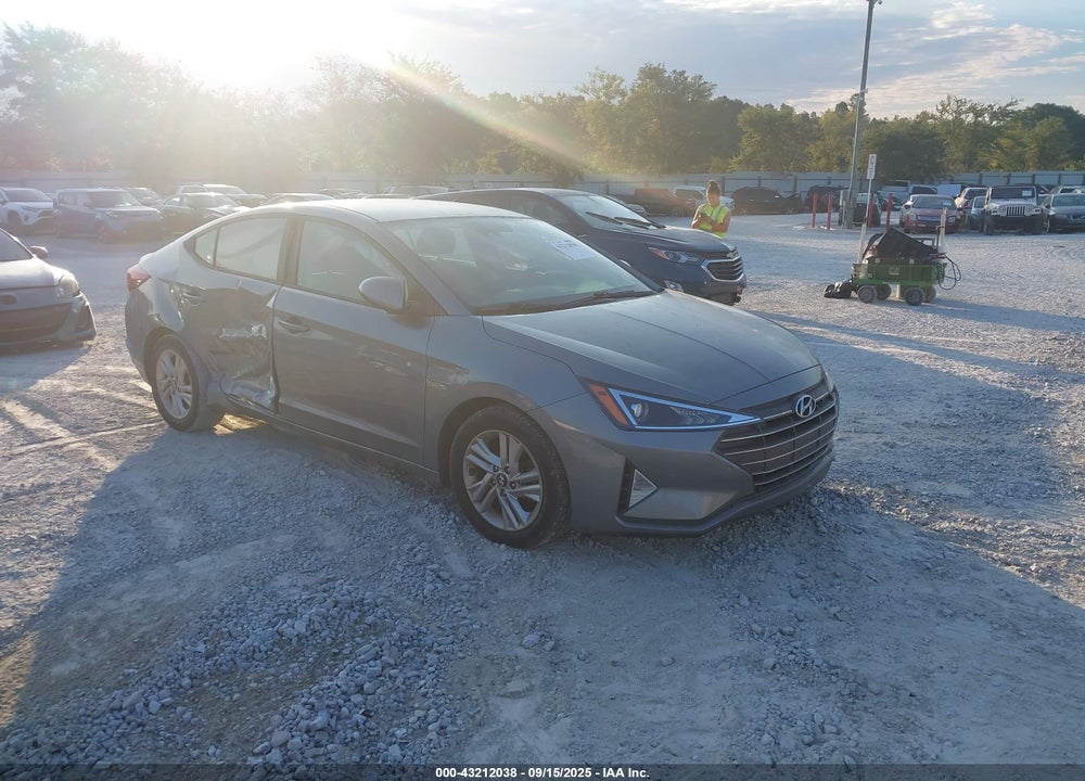 2019 HYUNDAI ELANTRA SEL VIN: KMHD84LF9KU771050