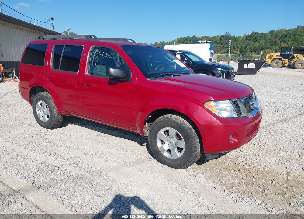 2012 NISSAN PATHFINDER S VIN: 5N1AR1NB4CC609309