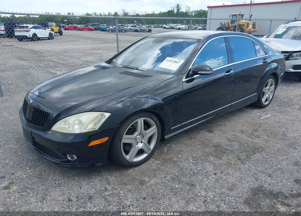 2008 MERCEDES-BENZ S 550 4MATIC VIN: WDDNG86X58A166076