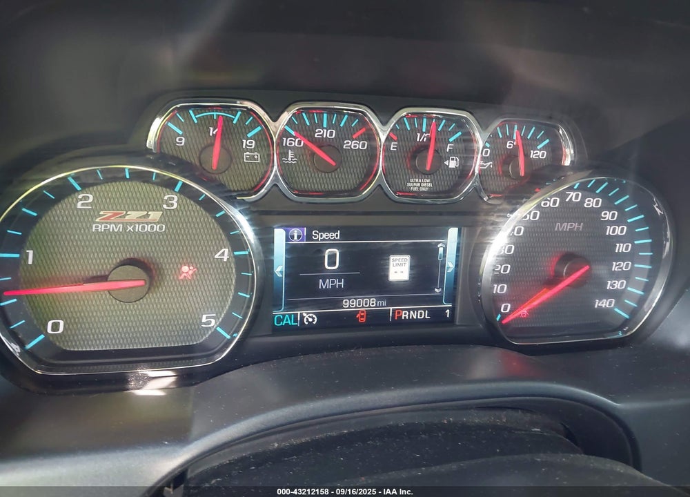 2019 CHEVROLET SILVERADO 2500HD VIN: 1GC1KTEY7KF130324