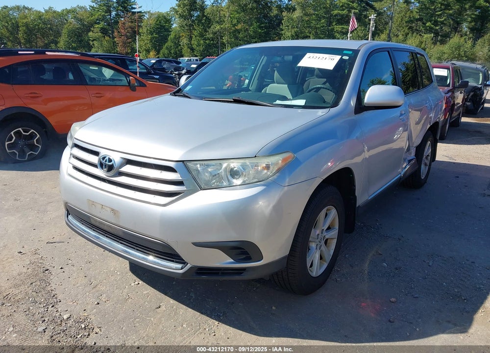 2013 TOYOTA HIGHLANDER VIN: 5TDBK3EH7DS203327