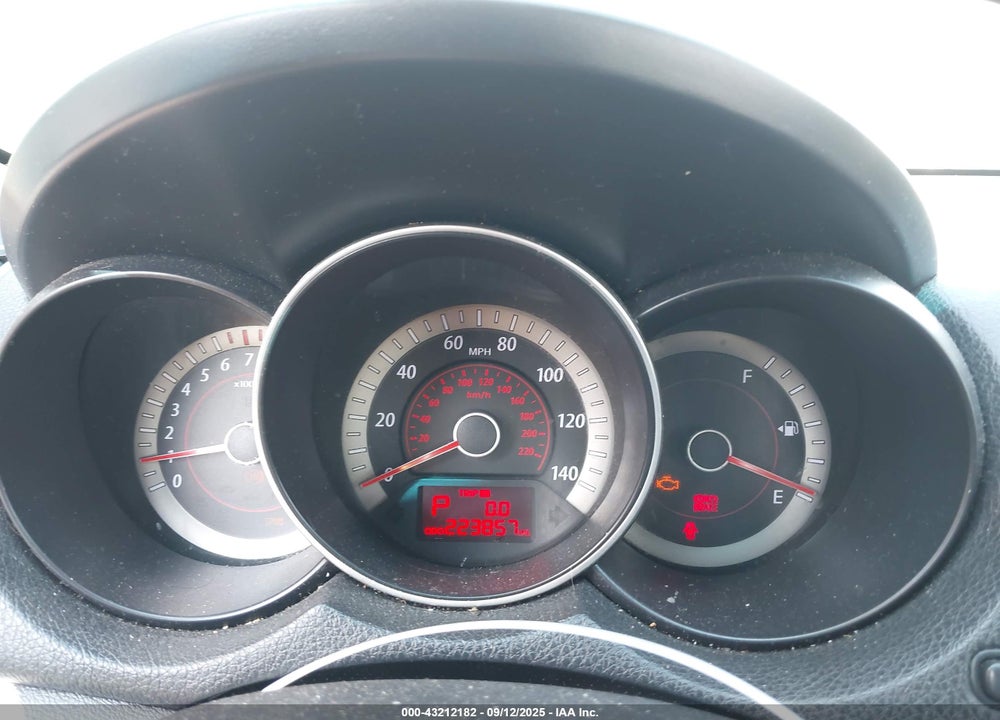 2010 KIA FORTE VIN: KNAFU4A21A5858620