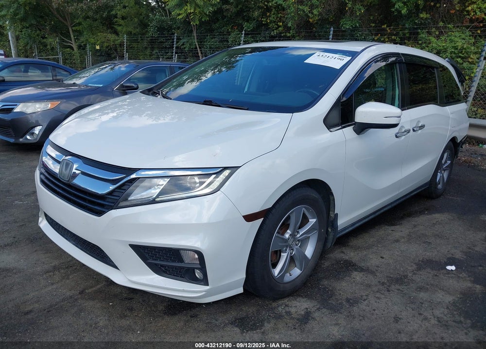 2020 HONDA ODYSSEY EX-L/EX-L W/NAVI RES VIN: 5FNRL6H77LB045204