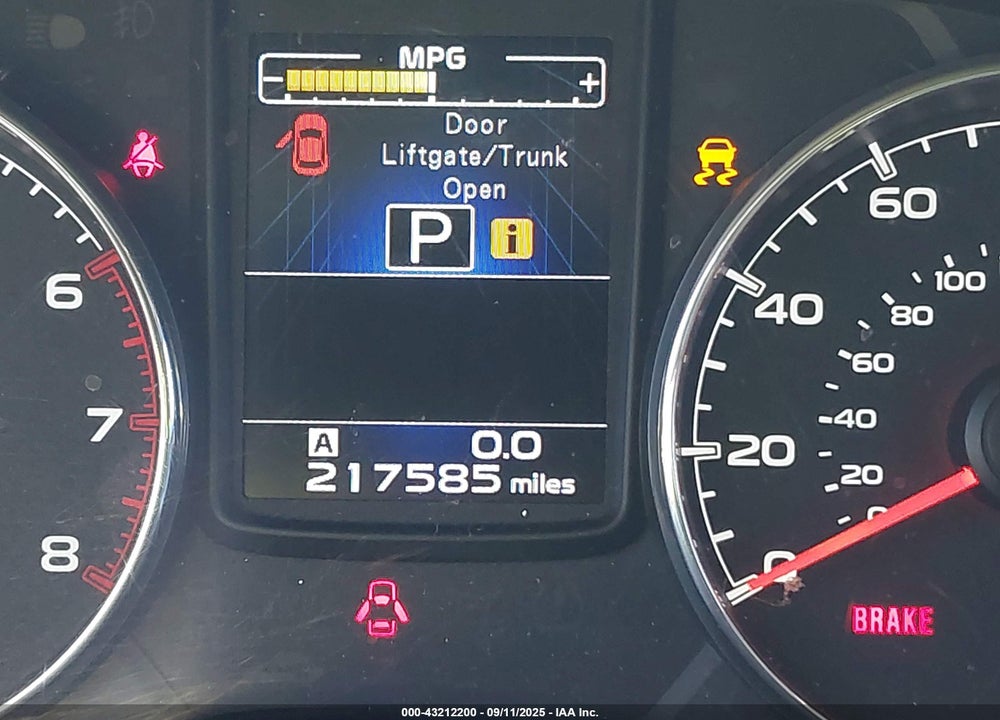 2013 SUBARU OUTBACK VIN: 4S4BRBLC9D3300927
