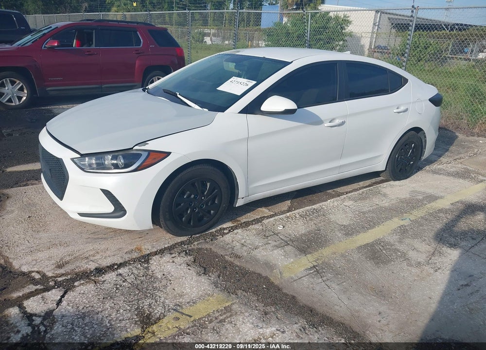 2017 HYUNDAI ELANTRA SE VIN: 5NPD74LF1HH105200