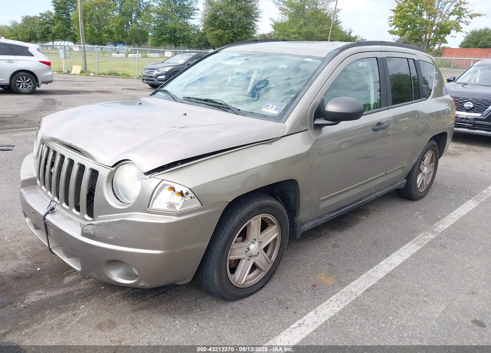 2008 JEEP COMPASS SPORT VIN: 1J8FF47W78D530473