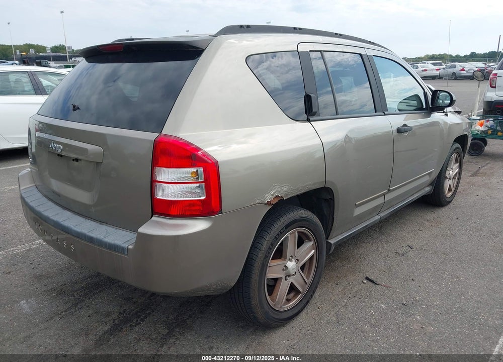 2008 JEEP COMPASS SPORT VIN: 1J8FF47W78D530473