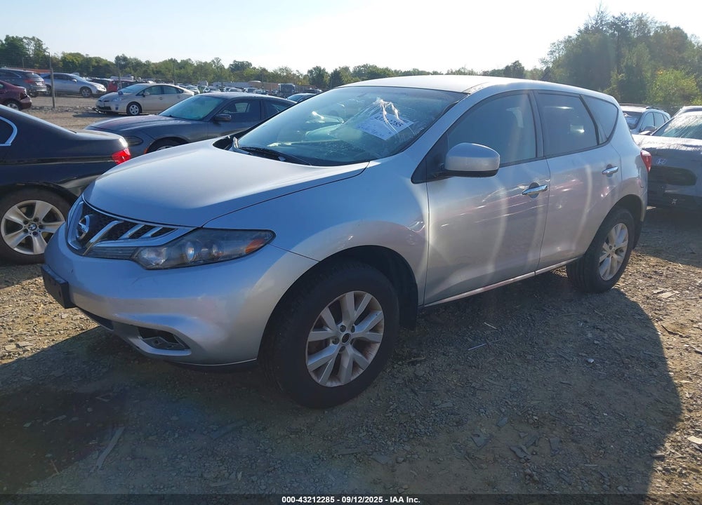 2012 NISSAN MURANO VIN: JN8AZ1MU3CW107532