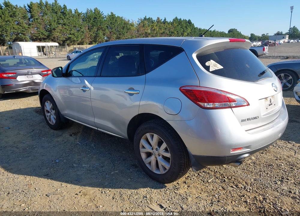 2012 NISSAN MURANO VIN: JN8AZ1MU3CW107532