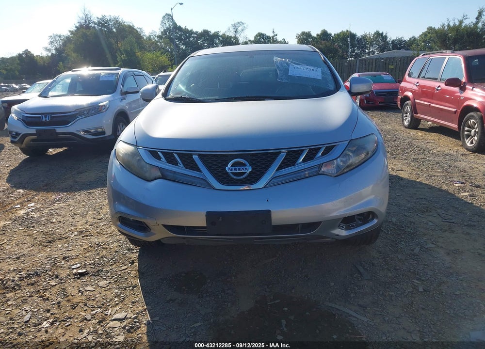 2012 NISSAN MURANO VIN: JN8AZ1MU3CW107532