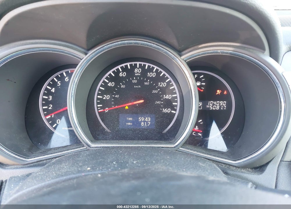 2012 NISSAN MURANO VIN: JN8AZ1MU3CW107532