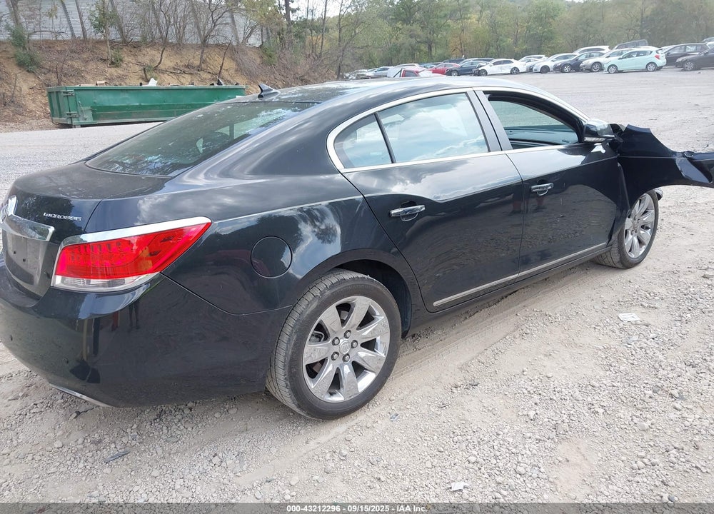 2012 BUICK LACROSSE VIN: 1G4GC5E31CF378072