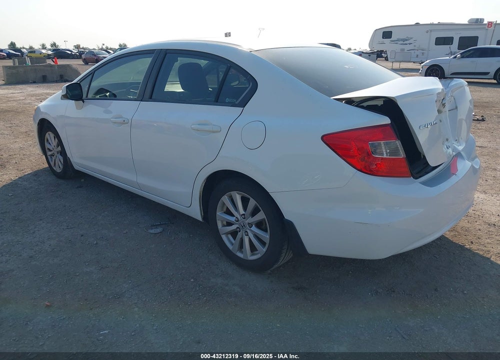 2012 HONDA CIVIC VIN: 19XFB2F87CE087209