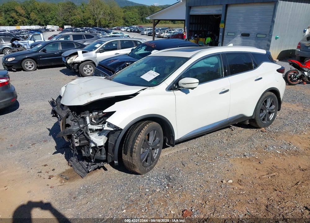 2020 NISSAN MURANO VIN: 5N1AZ2DSXLN154767