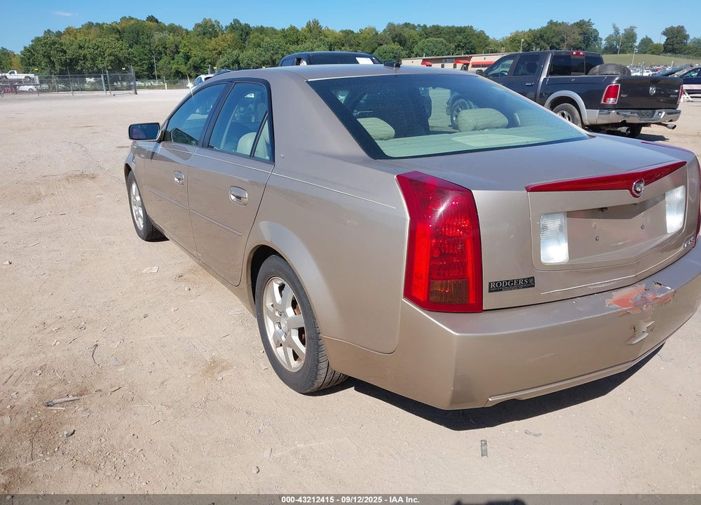 2005 CADILLAC CTS STANDARD VIN: 1G6DP567650172560