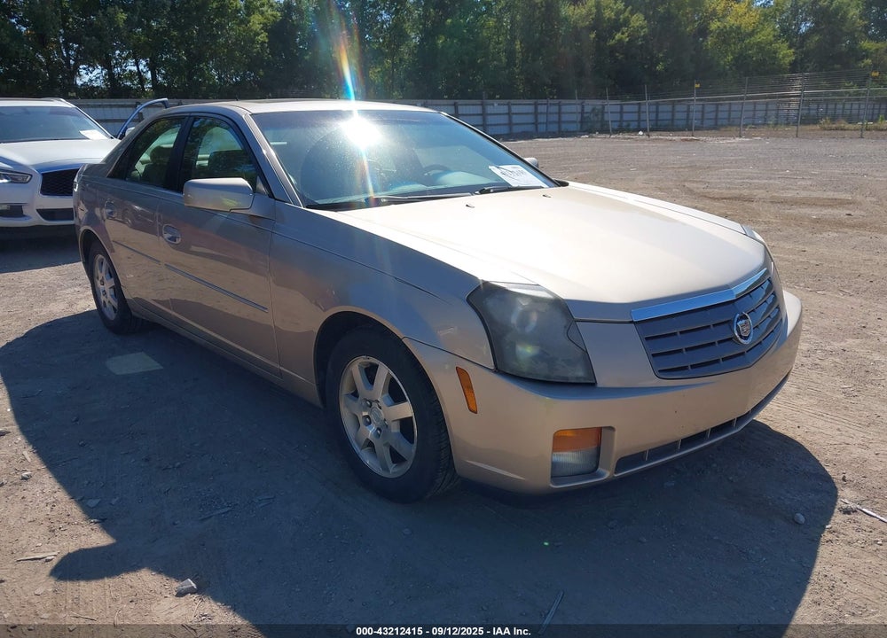 2005 CADILLAC CTS STANDARD VIN: 1G6DP567650172560