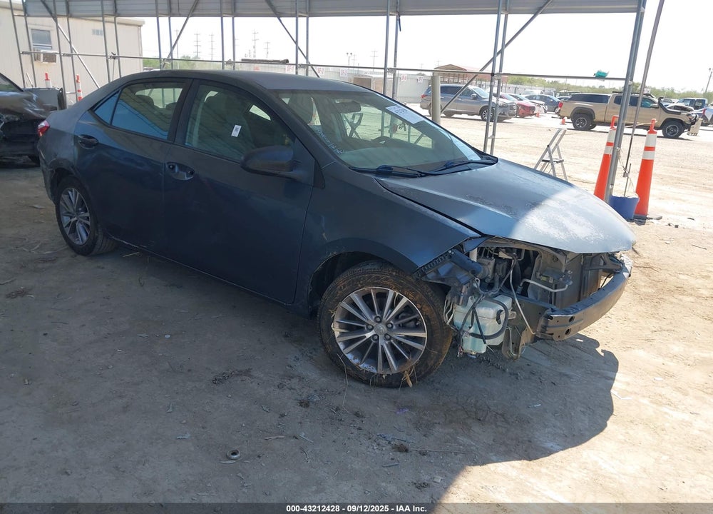 2014 TOYOTA COROLLA LE PLUS VIN: 5YFBURHEXEP166198