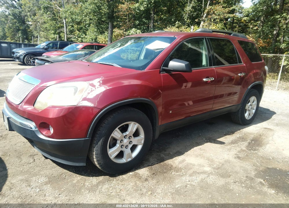 2009 GMC ACADIA SLE-1 VIN: 1GKER13D29J202799
