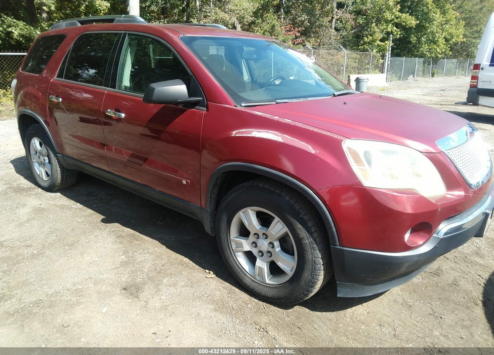 2009 GMC ACADIA SLE-1 VIN: 1GKER13D29J202799