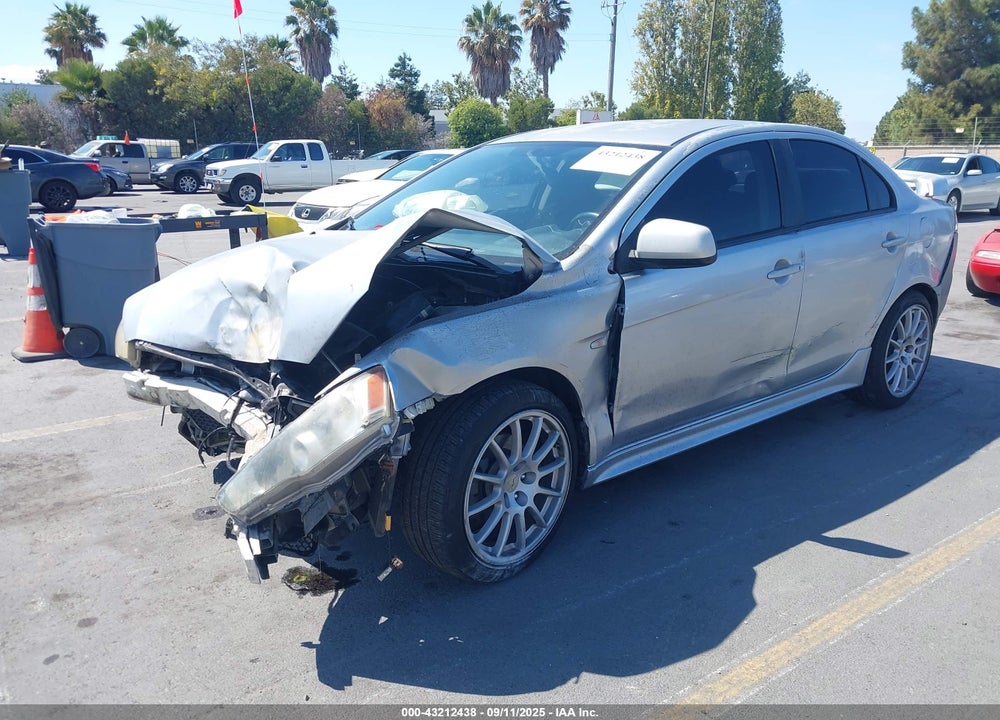 2008 MITSUBISHI LANCER GTS VIN: JA3AU86U38U007786