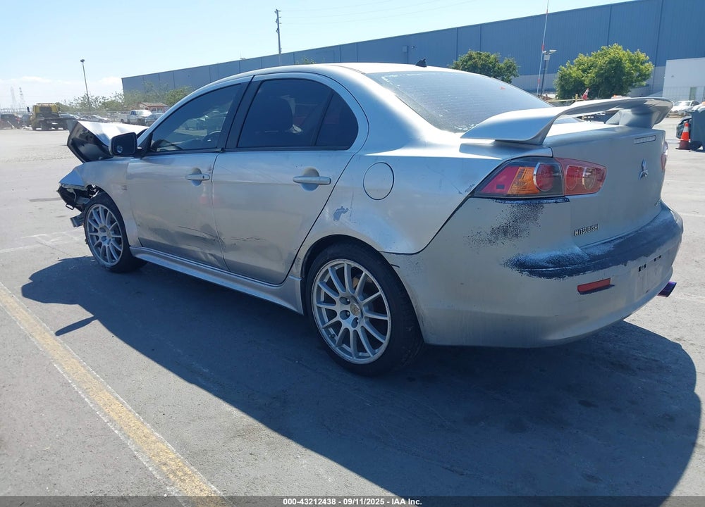 2008 MITSUBISHI LANCER GTS VIN: JA3AU86U38U007786