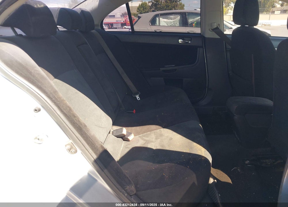 2008 MITSUBISHI LANCER GTS VIN: JA3AU86U38U007786