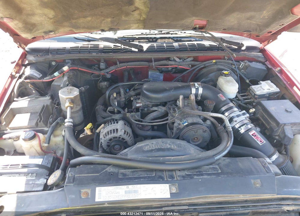 2003 CHEVROLET S-10 LS VIN: 1GCCS19X638173718