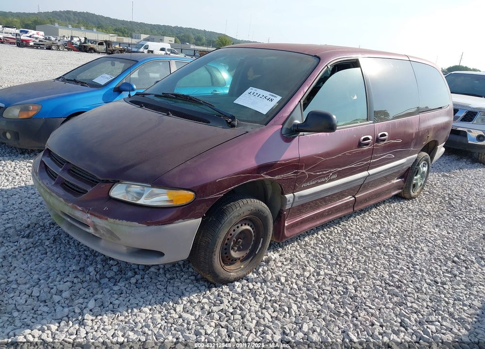1999 DODGE GRAND CARAVAN SE VIN: 1B4GP44G7XB599127