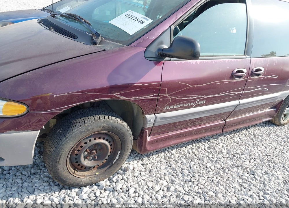 1999 DODGE GRAND CARAVAN SE VIN: 1B4GP44G7XB599127
