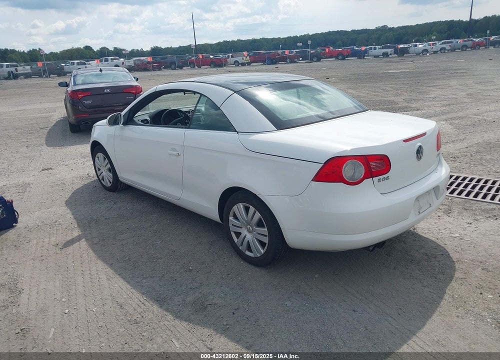 2008 VOLKSWAGEN EOS VIN: WVWBA71F28V051516