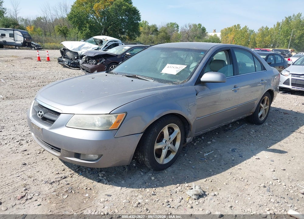 2006 HYUNDAI SONATA GLS V6/LX V6 VIN: 5NPEU46F76H049575