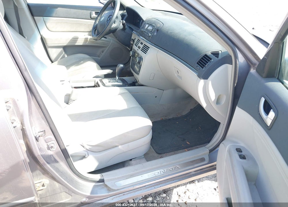 2006 HYUNDAI SONATA GLS V6/LX V6 VIN: 5NPEU46F76H049575