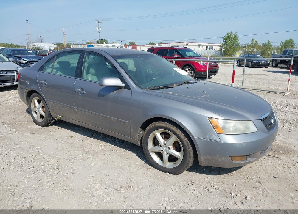 2006 HYUNDAI SONATA GLS V6/LX V6 VIN: 5NPEU46F76H049575