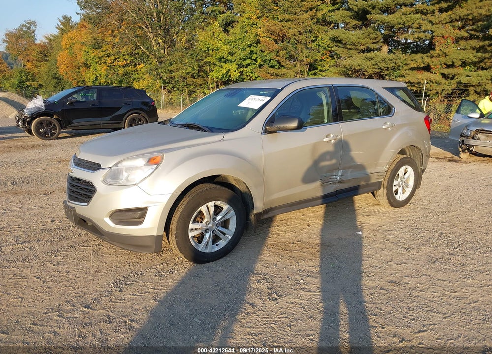 2016 CHEVROLET EQUINOX LS VIN: 1GNFLEEK8GZ102877