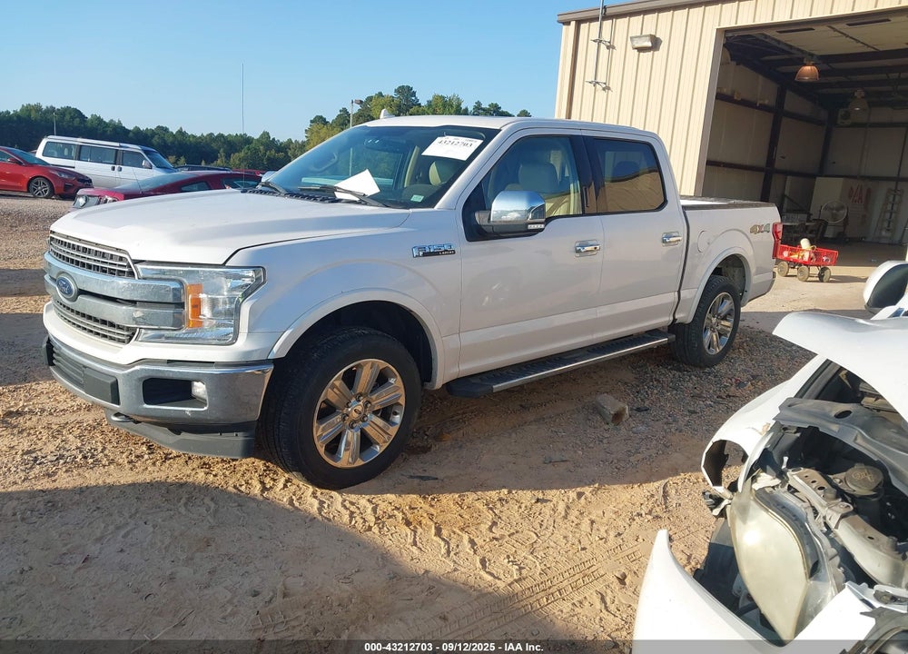 2018 FORD F-150 LARIAT VIN: 1FTEW1E56JKF98583