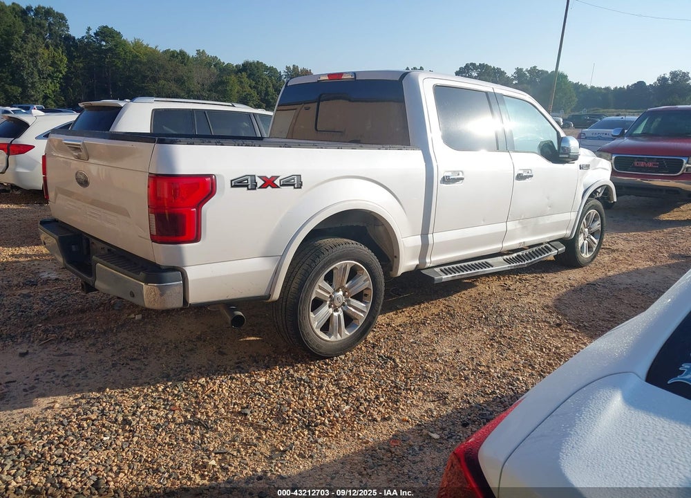 2018 FORD F-150 LARIAT VIN: 1FTEW1E56JKF98583