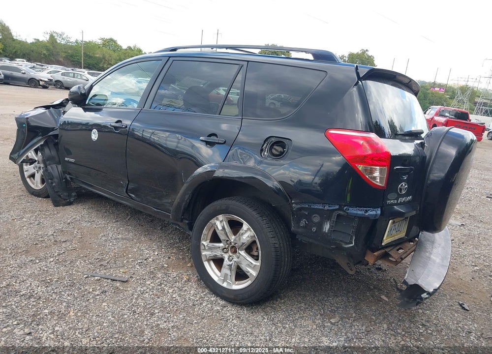2007 TOYOTA RAV4 SPORT VIN: JTMBD32V876044407