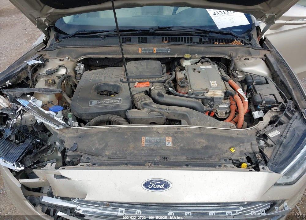 2017 FORD FUSION HYBRID TITANIUM VIN: 3FA6P0RU4HR301562